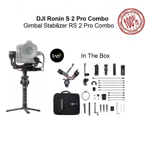 Dji Ronin S2 Pro Combo Gimbal Stabilizer - Dji RS 2 Pro Combo Stabillizer Gimbal Original Garansi Resmi